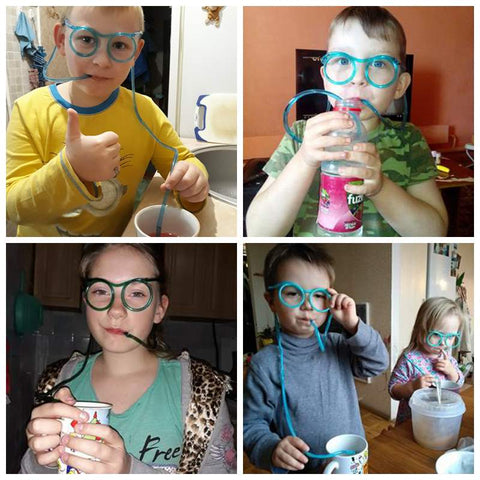 Funny Straw Drinking Glasses